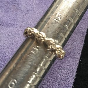 Sterling silver stacking ring 4 3/4